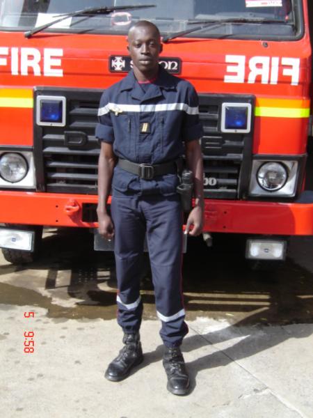 sergent fall en action